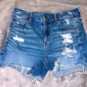 American eagle high waisted shorts